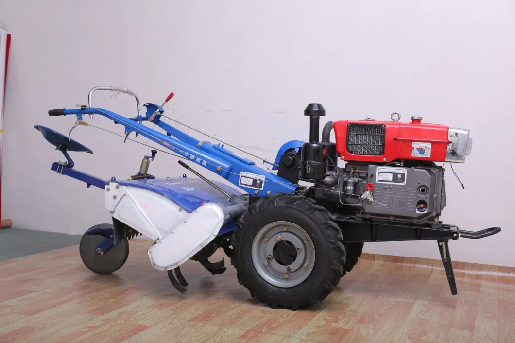 Rotary Cultivator Diesel Engine Petrol Mini Rototiller Farm Machinery Tractor Rear Tine Power Tiller for Agriculture