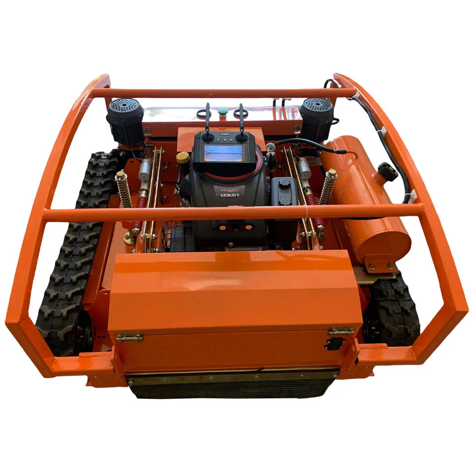 Factory Direct Supply High Power Efficient Gasoline Robot Lawn Mover Flail Mower Wheel Movers with CE Approval