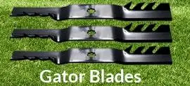 Straight Blades Low-Lift Blades High-Lift Blades Mulching Blade Three-in-One or Gator Blades Lawn Mower Blades for Lawn Mower Grass Cutter Machine