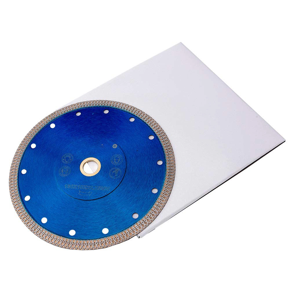 Super Sharp Thin Turbo 4.5 Inch Diamond Saw Blade for Granite Porcelain Cutting Disc 115mm 4 1/2 Diamond Porcelain Tile Cutting Disks Blade for Granite