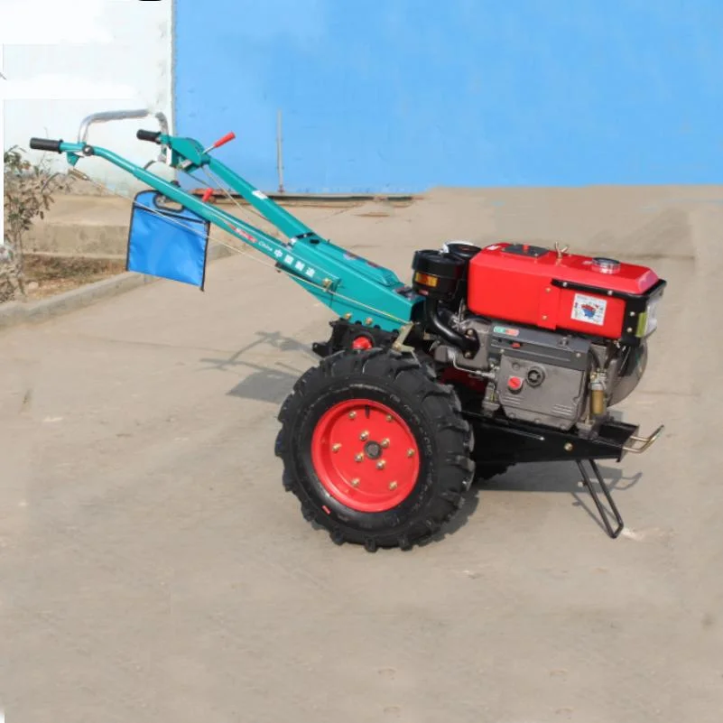 Rotary Cultivator Diesel Engine Petrol Mini Rototiller Farm Machinery Tractor Rear Tine Power Tiller for Agriculture