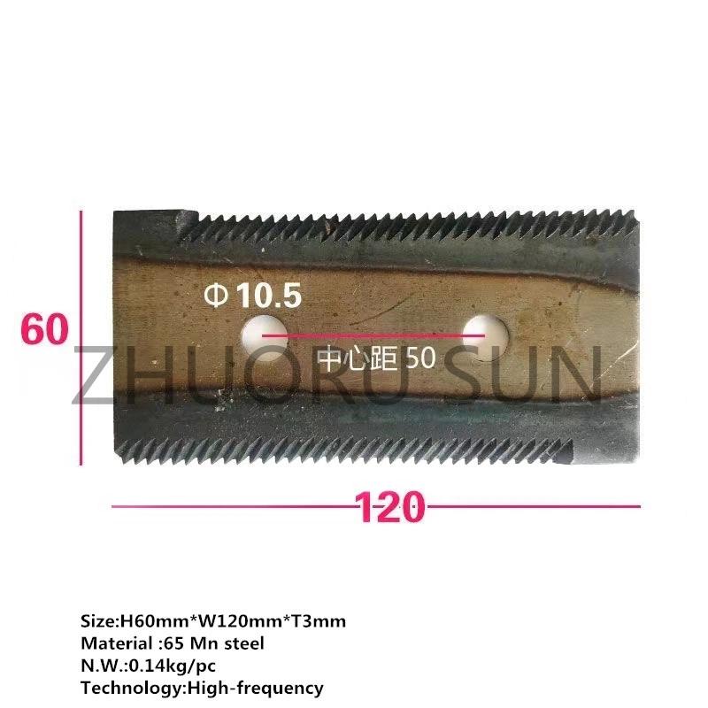 2mm Guillotine Blade with 65 Mn Steel Material