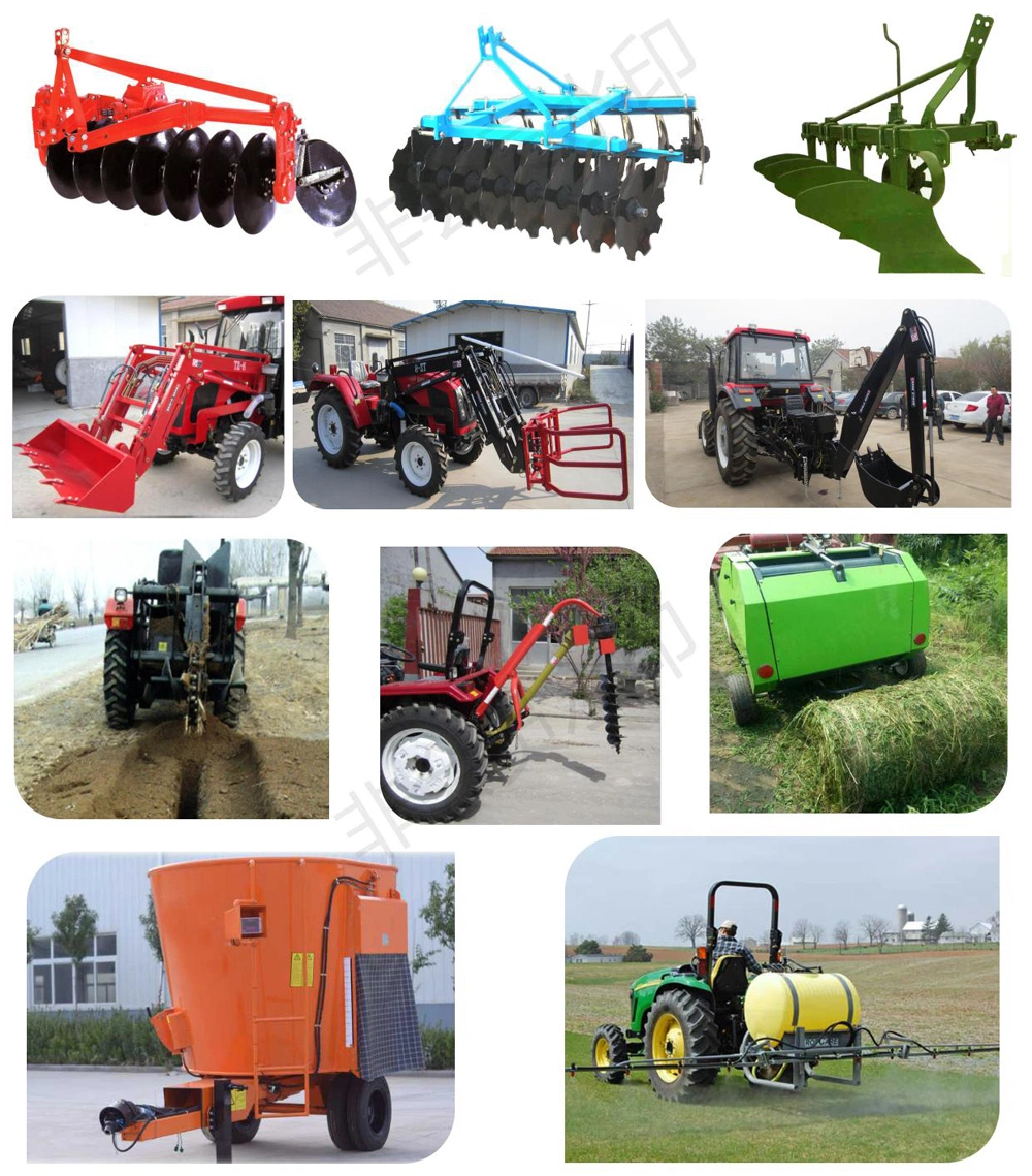 Agricultural Equipment CE 4WD Tractor with Front End Loader