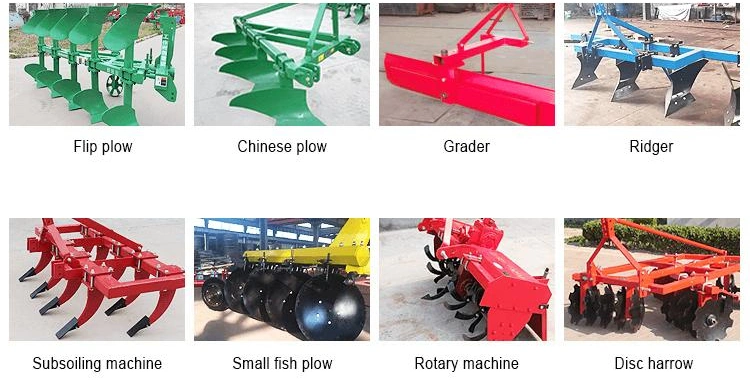 Factory Direct Sales, Plow Type Plow, Deep Plow, Plowshare Models, Agricultural Tractor with Plowshare