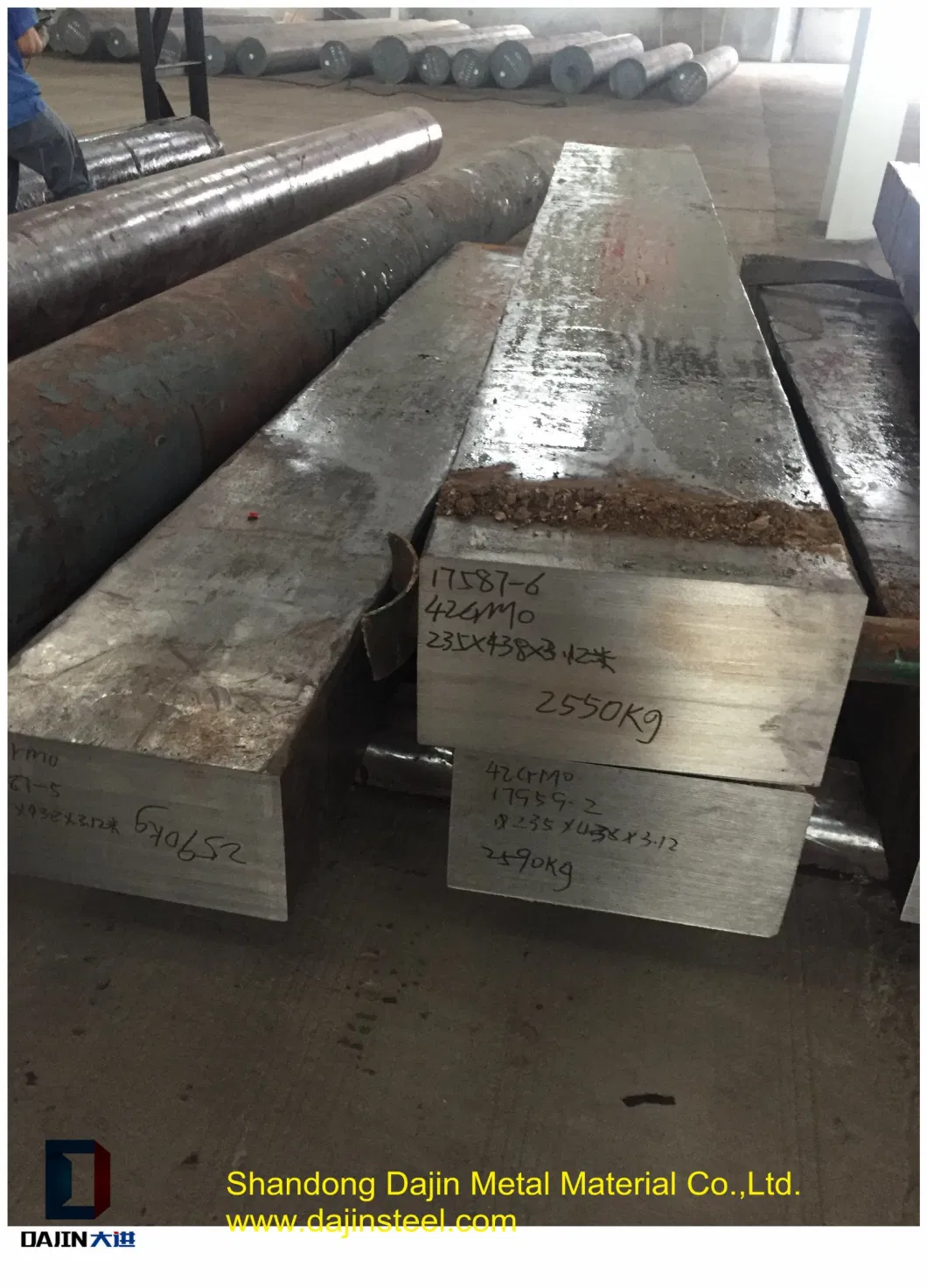 Forging Alloy Bar 42CrMo4 4140 Scm440 5140 Forged Steel