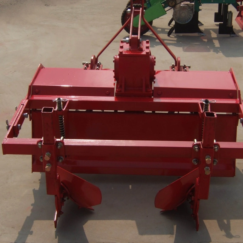 3 Point Rotary Tiller Cultivator China Tractor 4 FT Tl125 Side Rototiller Heavy Duty Rotav Rotari Back