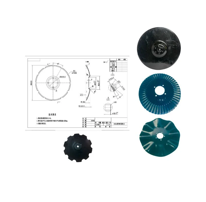 Cultivator Parts Tillage Plough Spare Parts Harrow Disc Blade