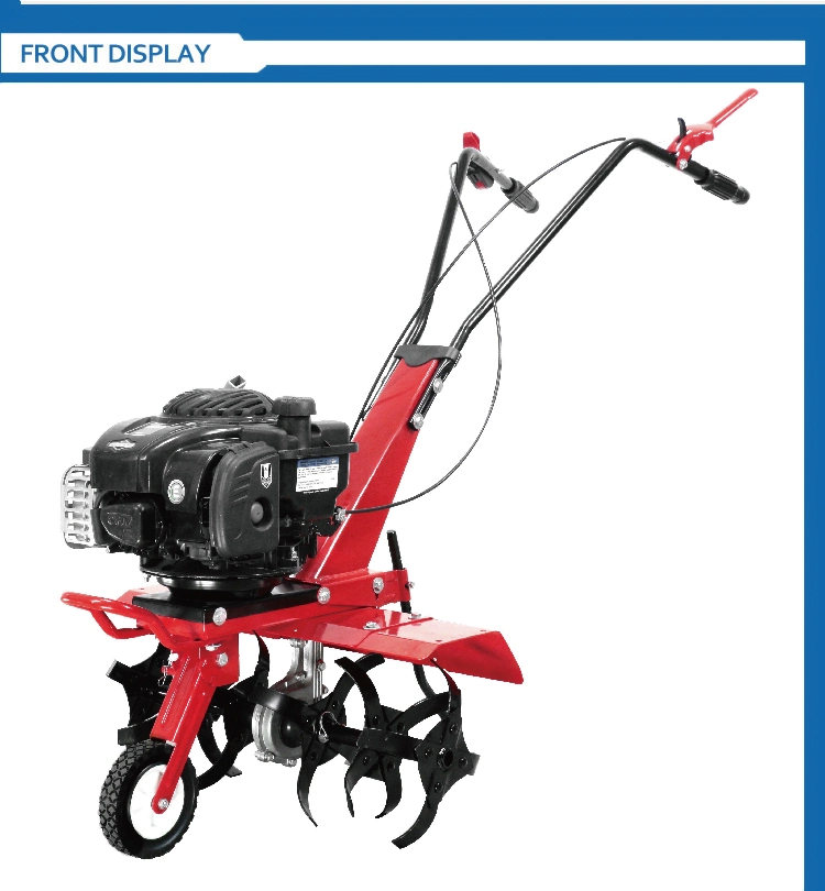 Factory Mini Rotary Tiller B&S500 Agriculture 2.03kw Gasoline Mini Power Tiller Machine for Sale