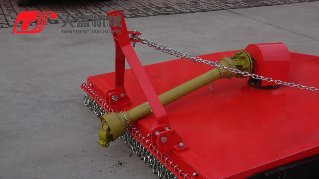 Mini/Small Agricultural Machinery Tractor Three Point Mounted Cutting Width 1.0m 60-70HP Tractor Rotary Mower