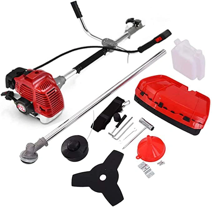 25.4cc 0.7kw Garden Grass Cutting Tools Gasoline Grass Trimmer with Nylon Cutter and Blade (BC260K)