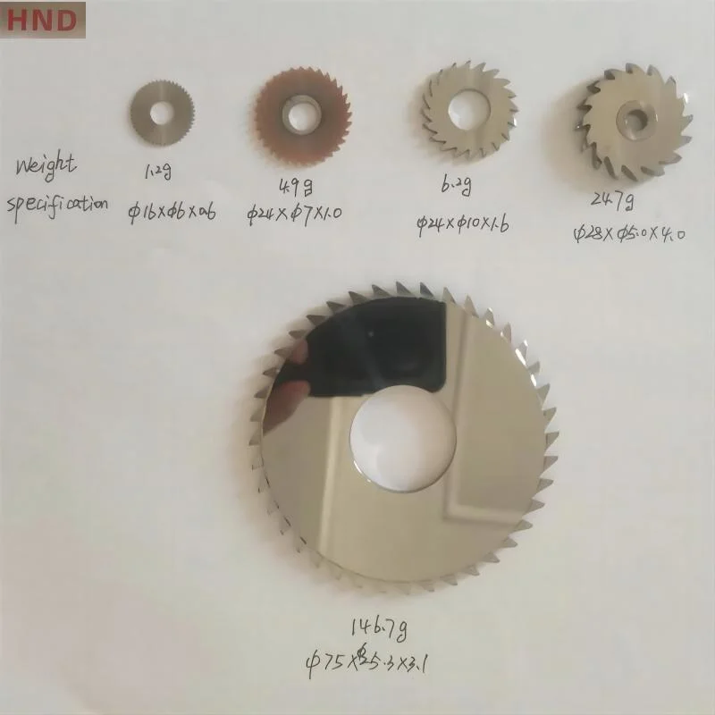 Wear-Resistant High-Hardness Blade Rubber Groove Circular Cutting Paper Processing Round Blade Paper Work Round Blade Paper Work Disk Blade