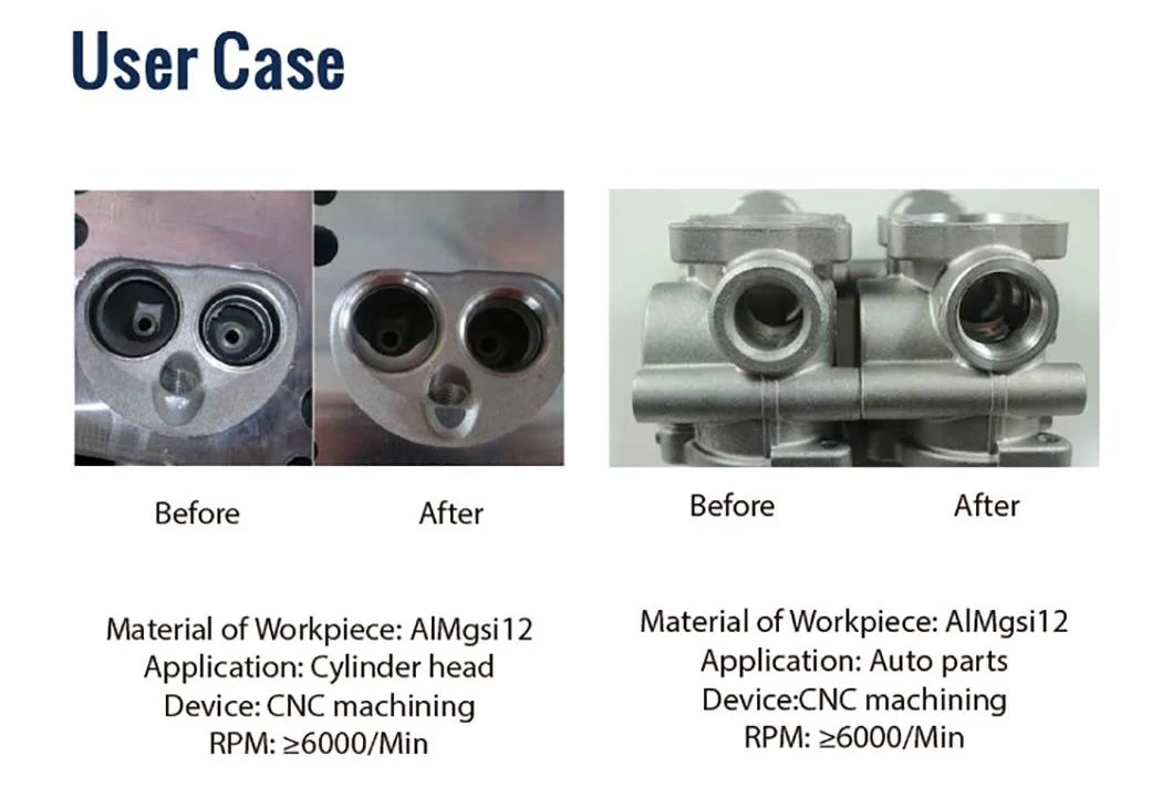 Precision Cemented Carbide Tool Body PCD Precision Cemented Reamer Bit for Metal Processing