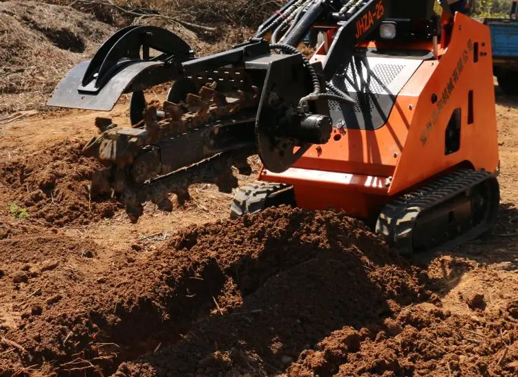 Crawler Type Mini Skid Steer Loader with Auger Like Dingo Ditch Witch Toro Skid Steer