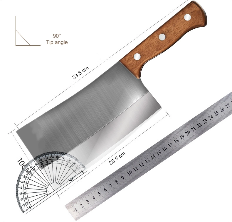 Stainless Steel Chopper Kitchen Knife Ultra Thick Blade