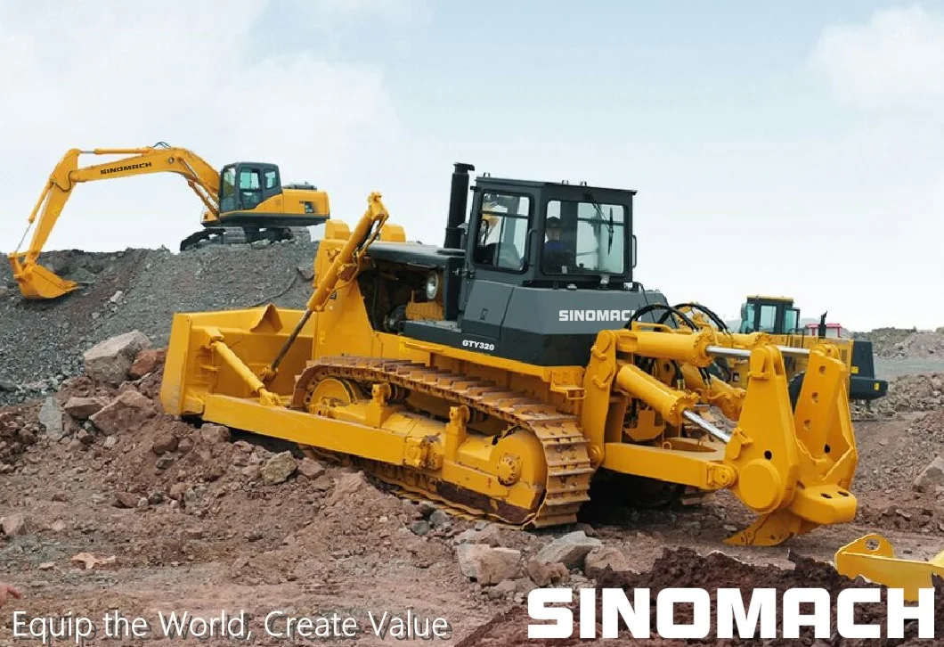 High Quality Bulldozer 320HP Dozer with Rops Cabin