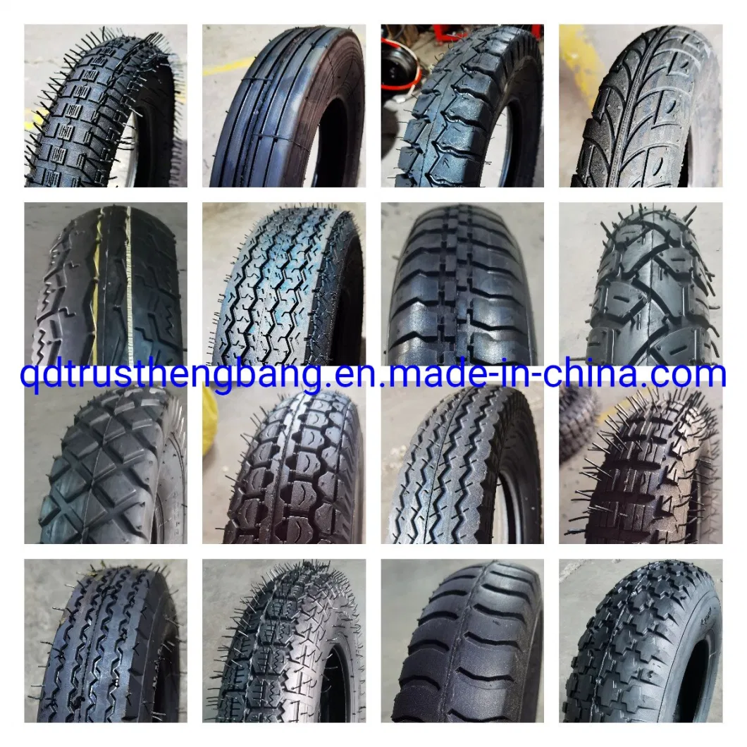 4.10/3.50-4 Tires with Inner Tube for Garden Rototiller Snow Blower Mowers