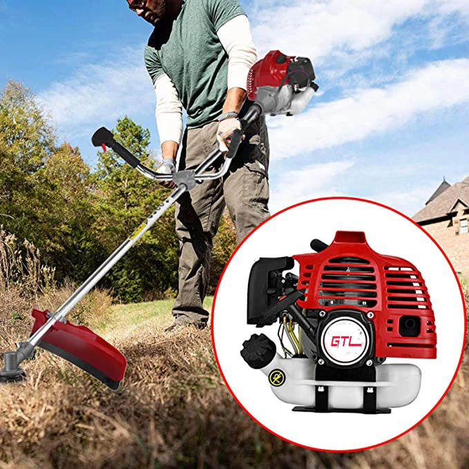 25.4cc 0.7kw Garden Grass Cutting Tools Gasoline Grass Trimmer with Nylon Cutter and Blade (BC260K)