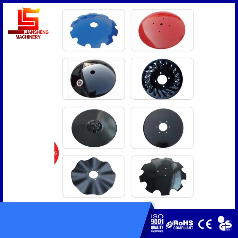 Plane Plate Disc Blades Flat Round Double-Edged Knife Disc Blades for Plough Balance Wheel