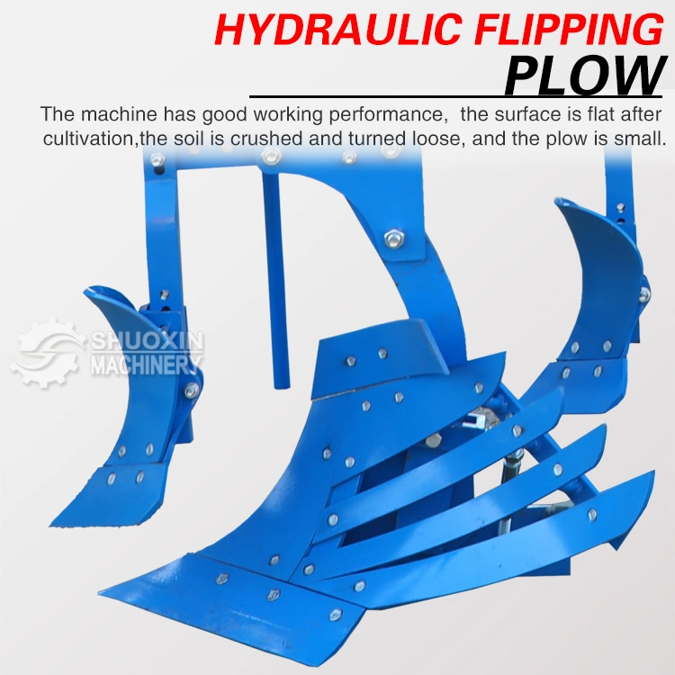 Farm New Type Reversible Single Furrow Disc Turning Flip Plow Furrow Plough Hydraulic Rotary Plow