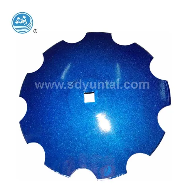 Harrow Disc Blade Notched Shape