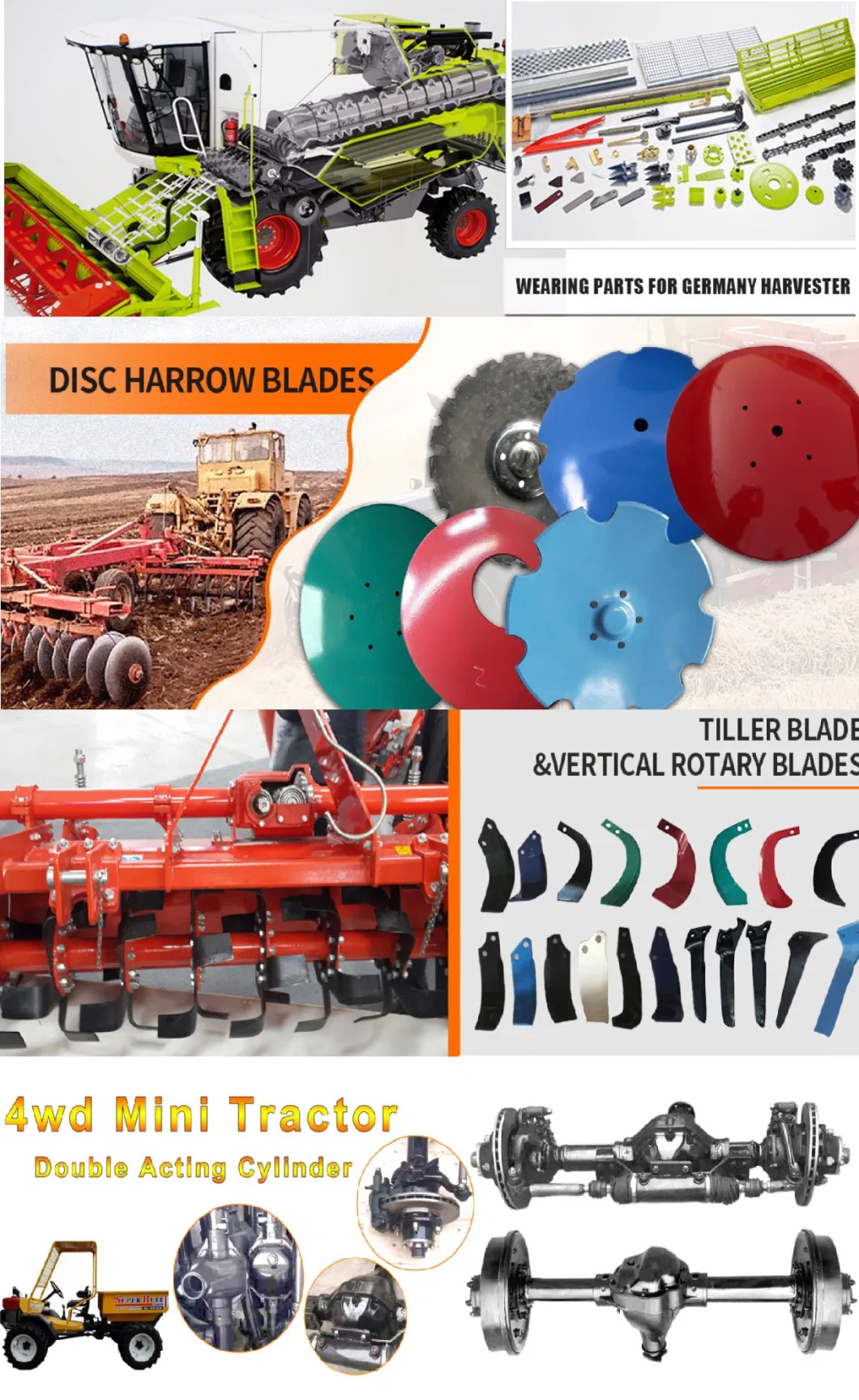 Agricultural Farm Plow Tractor Spare Parts Pto Cardan Shaft Agriculture Grass Cutting Flail Lawn Mower Rotary Combine Harvester Plough Tiller Blade Disc Harrow