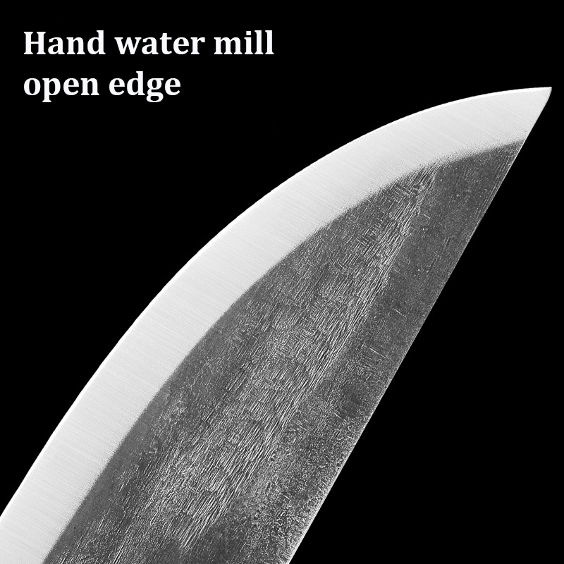 Ds-2841 Vietnam Hot Sale Butcher Knife Full Tang Forging Blade Boning Knife Kitchen Cleaver Chopper Knife with Wood Handle