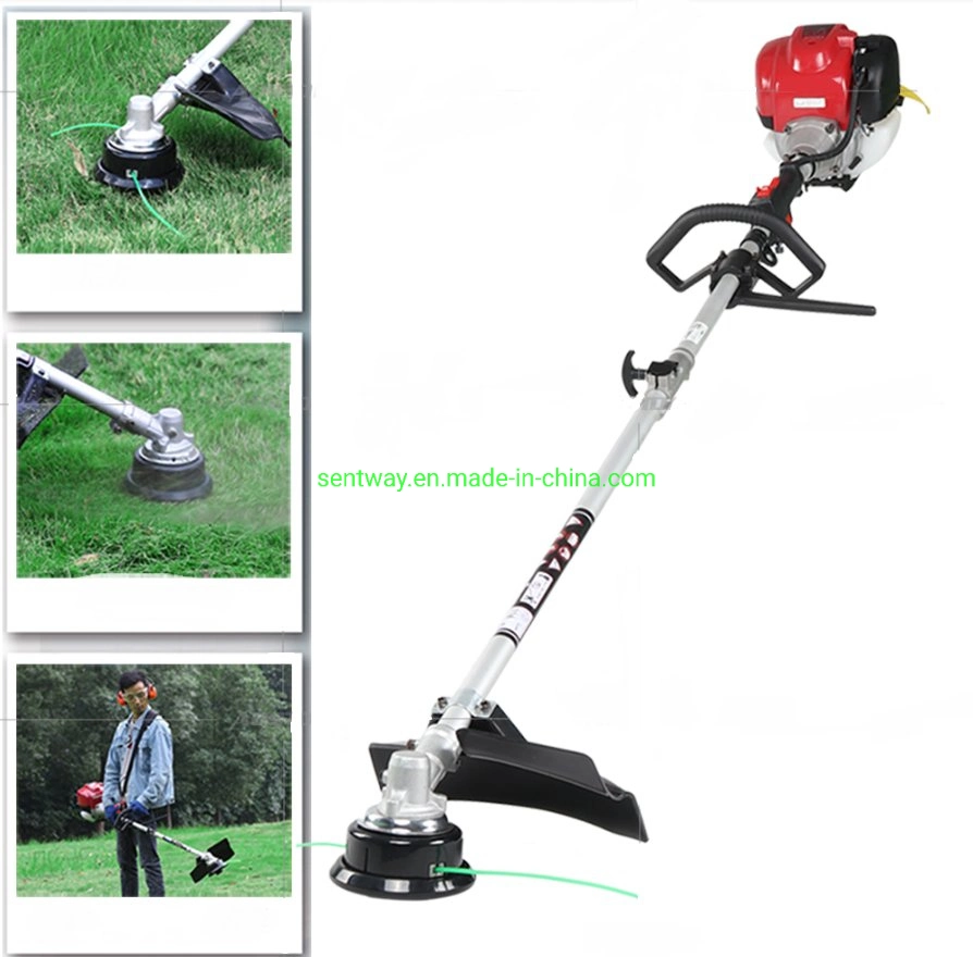 Ohc Gx35 4 Stroke Gasoline Strimmer 6 in 1 Multi-Tool Petrol Brush Cutter Long Pole Saw Hedge Trimmer Whipper Snipper Weed Eater