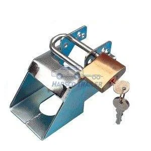 Coupler Lock with Shank Padlock