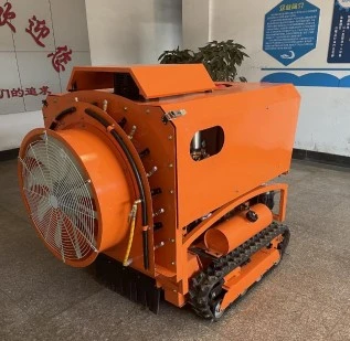 Factory Direct Supply High Power Efficient Gasoline Robot Lawn Mover Flail Mower Wheel Movers with CE Approval