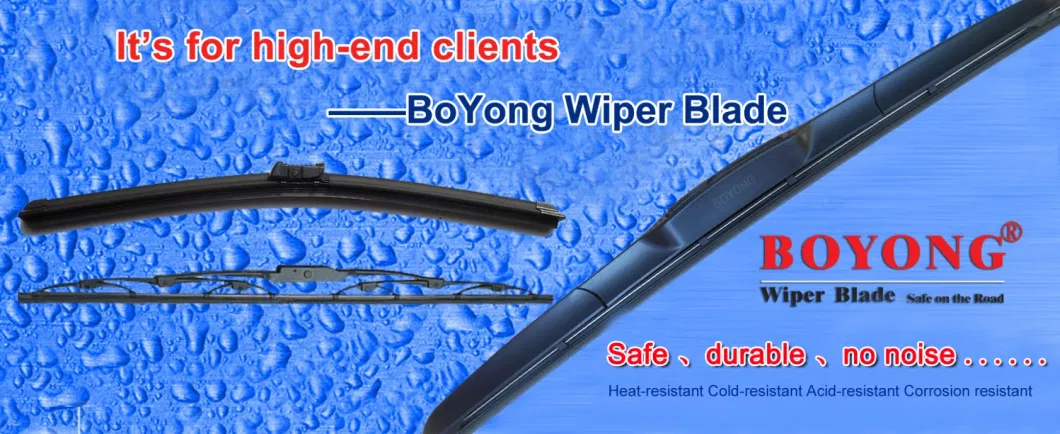 Silent Sweep Front Car Wipers with Soft Wiper Blade