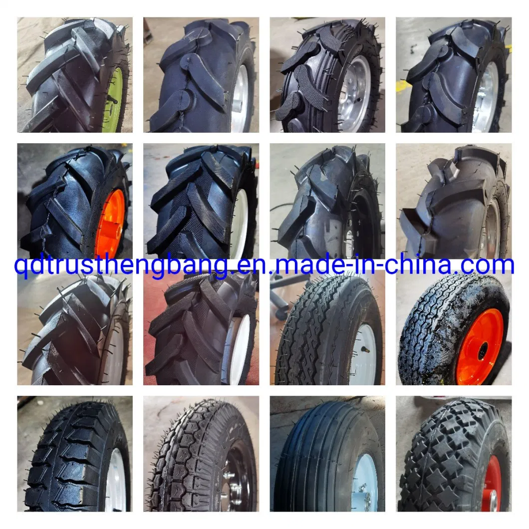 4.10/3.50-4 Tires with Inner Tube for Garden Rototiller Snow Blower Mowers