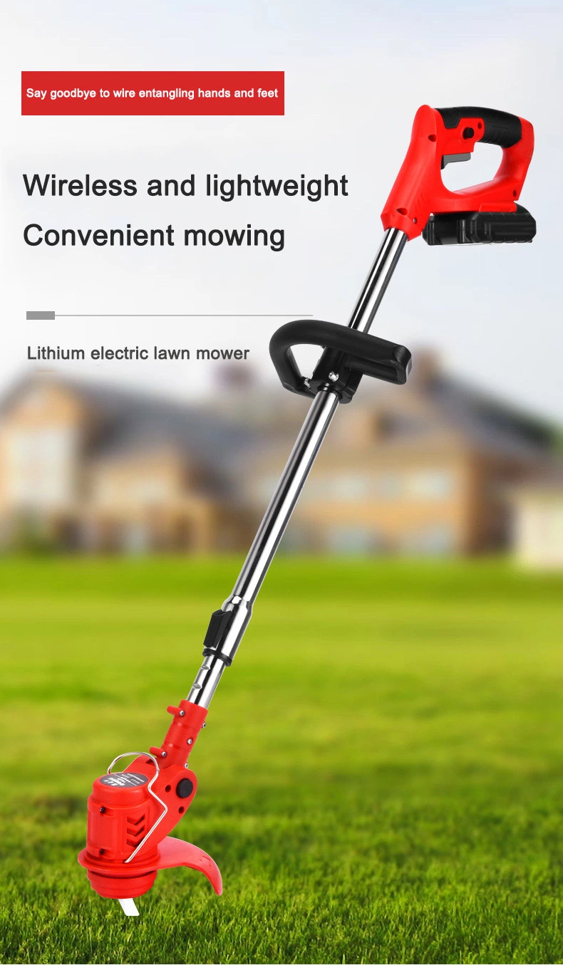 Garden Tool Plastic Blade Cordless Grass Cutter Power String Trimmer Bare Tool