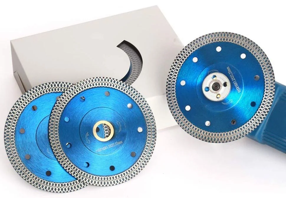 115mm Turbo X-Shaped Diamond Saw Blade/Tile Cutter/Saw Blade for Tile Cutting Super Thin Metal Cutting Blade/Diamond Disc for Porcelain Cutting Disc