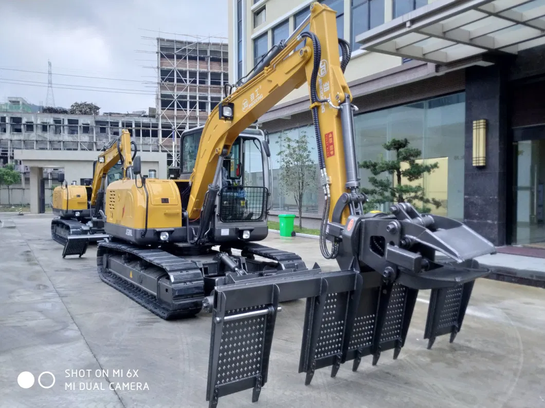 with Digging Blade Jg Railway Sleeper Changer Used to Clear Ballast From Between The Sleepers