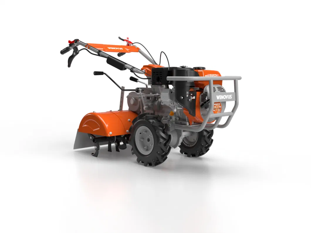 Agricultural Machine Wnx620 Tiller Meet Certificates CE Optional Accessroies Sweeper Ditcher Shovel