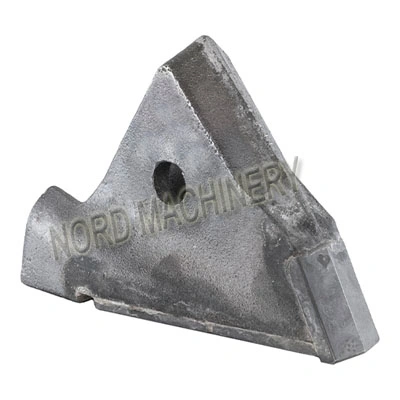 ASTM A532 Chrome Iron Ripper Points/Plough Tips with Welding Carbide