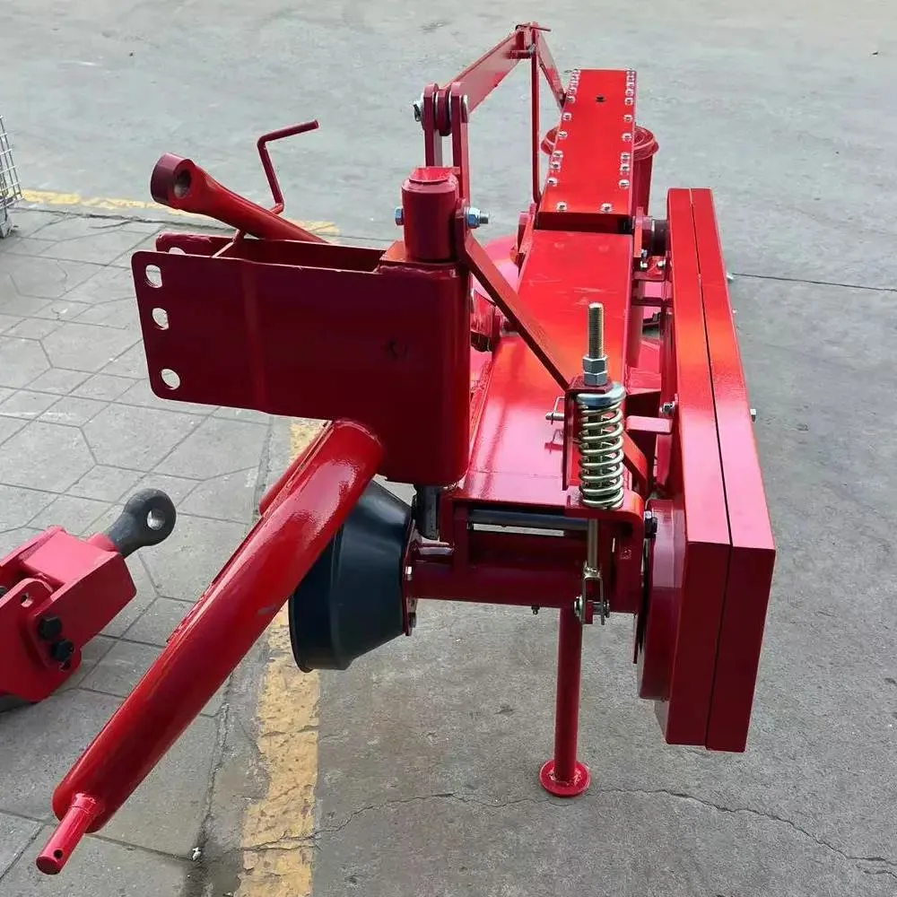 High Efficiency Iron Frame 1.35 M Tractor Propelled Rotary Mower Mower Tractor 6 Blades Pto Mower