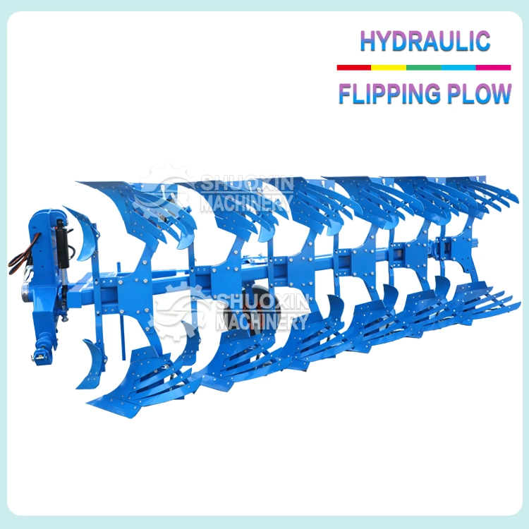 Farm New Type Reversible Single Furrow Disc Turning Flip Plow Furrow Plough Hydraulic Rotary Plow