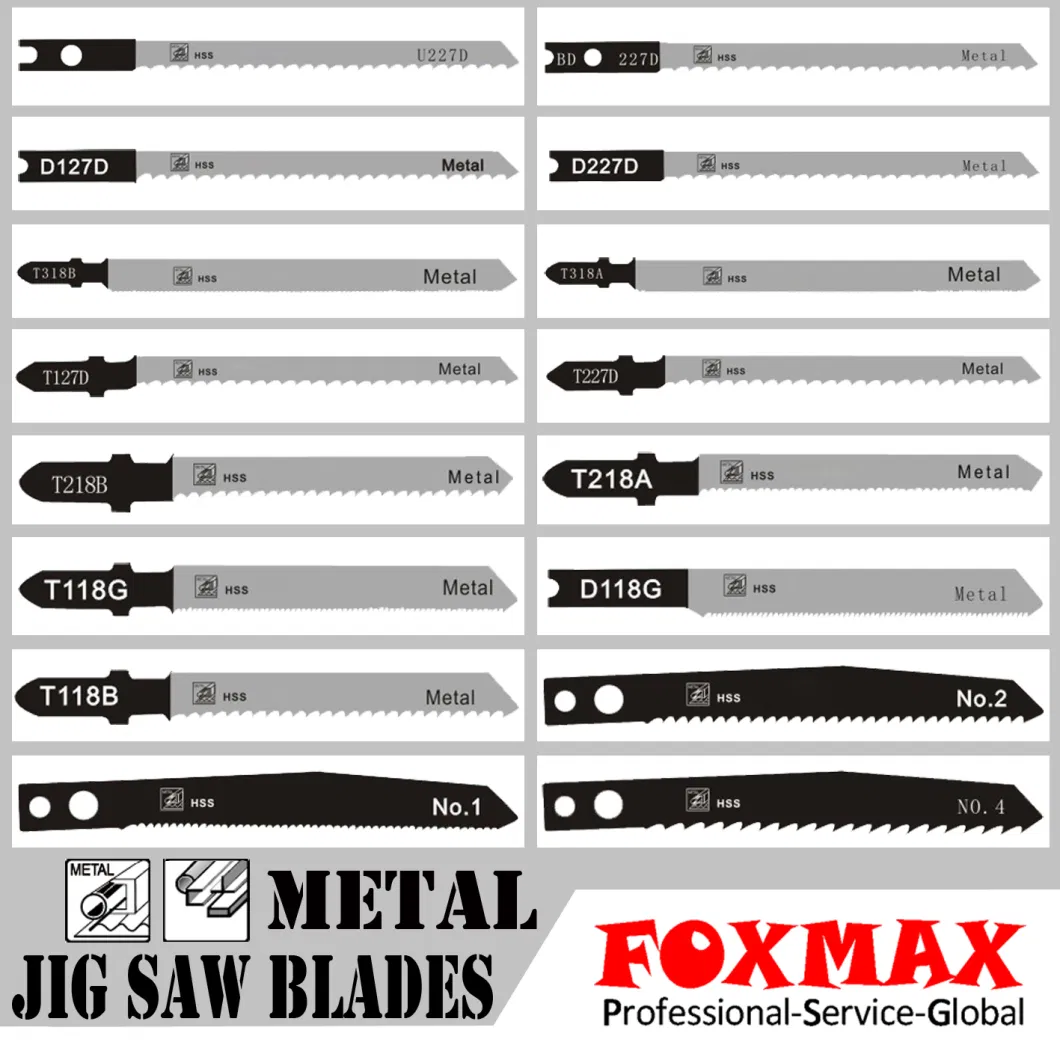 Hcs Wood/Plastic Fast&Rough Cutting Jig Saw Blades (FM-T13)