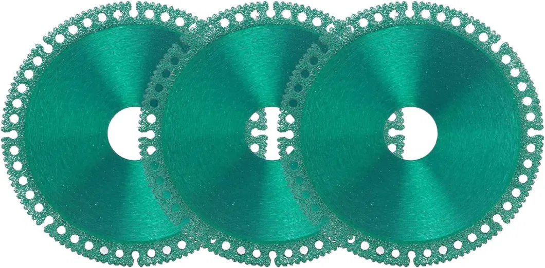 4inch 4.5 Inch 5in Chvacuum Brazing Diamond Saw Blade/Circular Saw Blades/Cutting Disc/Tile Cutter/Diamond Disc for Cutting Marble Metal Stainless Steel