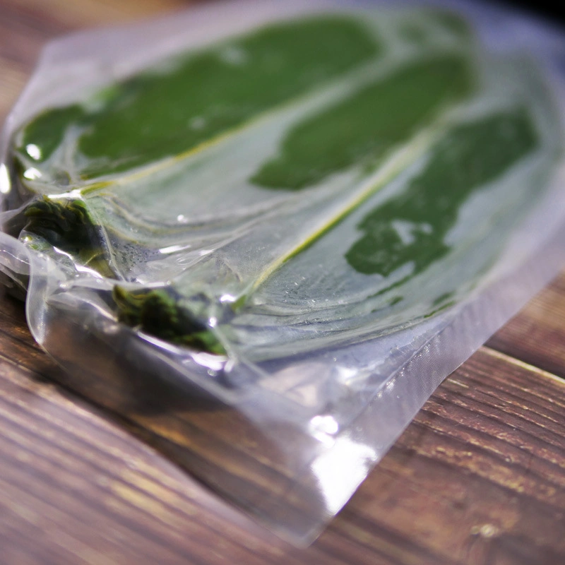 Big Size Bamboo Leaf Sushi Food Dish Vacuum Packaging Fresh Bamboo Leaves