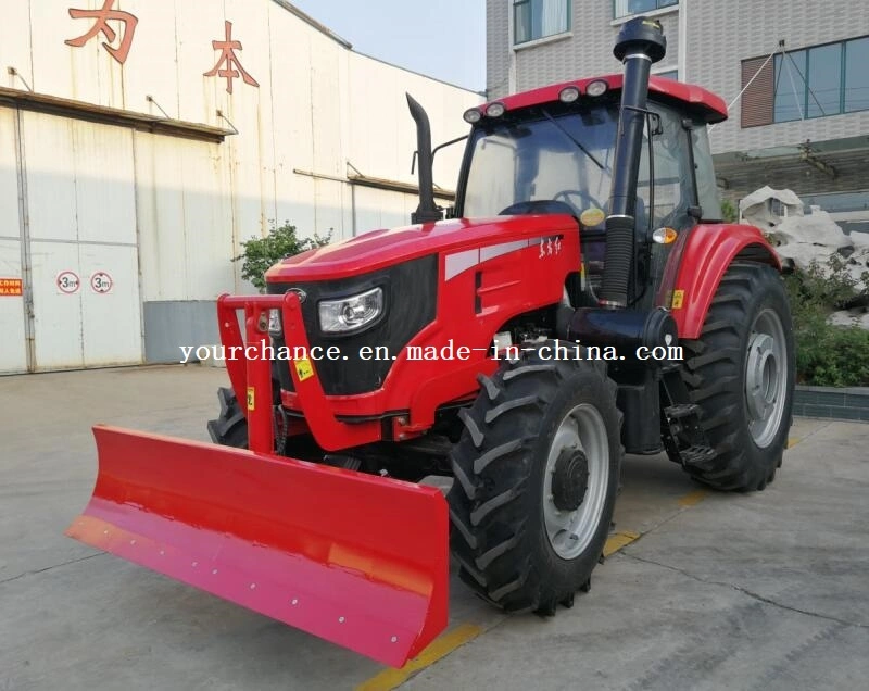 Hot Selling Garden Machine Tt185 60-80HP Wheel Tractor Mounted 1.85m Width Dozer Blade Bulldozer