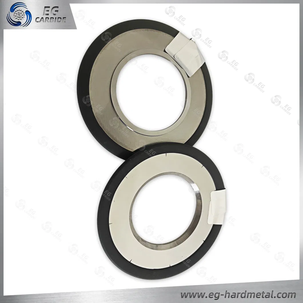 Circular Tungsten Carbide Disc Cutter Blade for Tungsten Carbide Slitter Knife