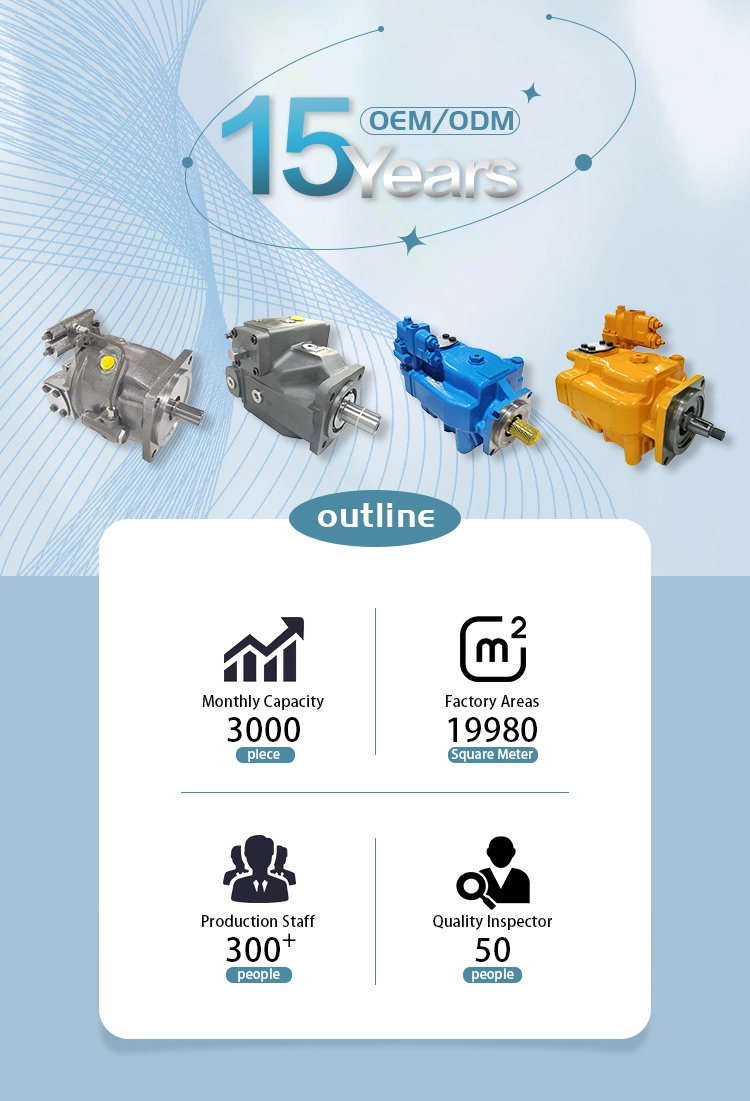 Axial Piston Pumps Pvm057 Series Vibratory Plow&prime;s Hydraulic Pumps Includes High-Pressure Seal