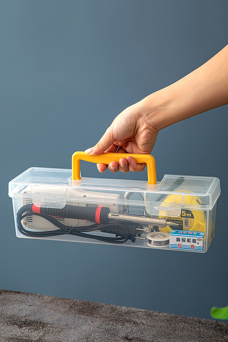 Storage Box Plastic Box Tool Storage Container Plastic Box with Handle