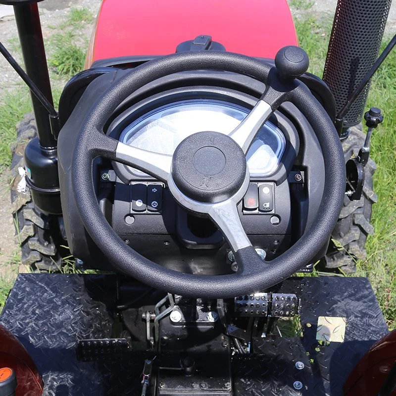 Agricultural Mini Farm Tractors with Front End Loader Machine Walk-Behind Tractor with Disc Plow 4X4 Tractor