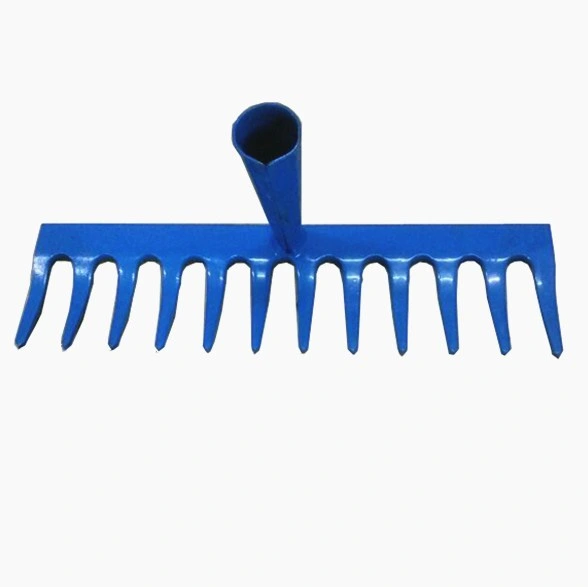 Carbon Steel Garden 12 Teeth Garden Lawn Rake