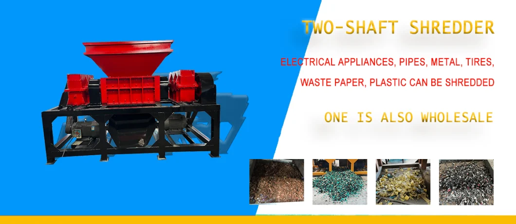 Shredding Recycling Machines Double Single Shaft Shredder Blade Knives