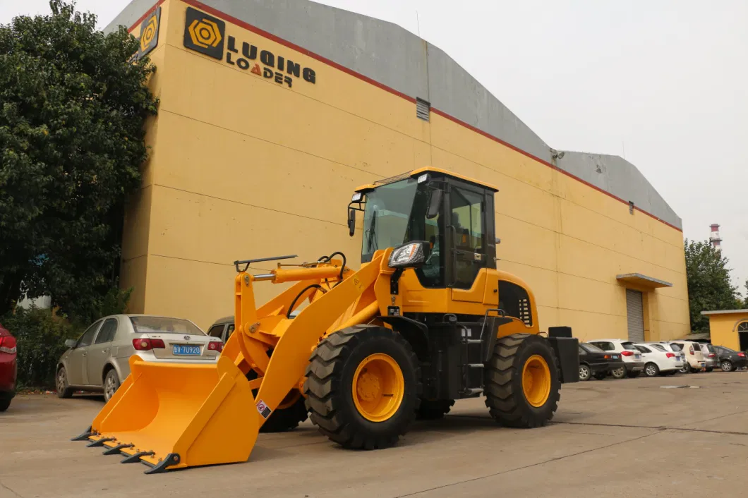 Brand Zl18f Lq918c 1.8ton Mini Loader with Snow Plow 4in1 Bucket for Sale