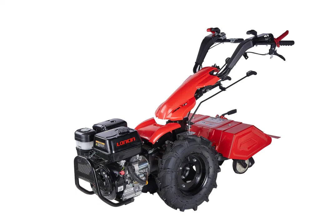 China Agriculture Machine Motocultor Garden Farm 12HP 15HP 18HP Diesel Two Wheel Walk Behind Cultivator Rotary Mini Power Tiller Walking Tractor